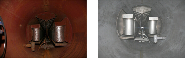 鍋爐采用超分子膜化前后同一系統(tǒng)的對比 鍋爐采用超分子膜化前后同一系統(tǒng)的對比