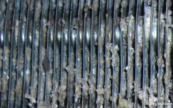 空調換熱器結垢