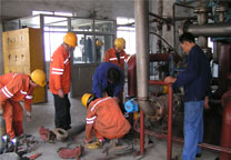 國金化工聚合反應釜清洗工程