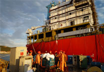 韓國現(xiàn)代船廠綜合管網(wǎng)清洗